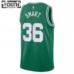 Boston Celtics Trikot Marcus Smart 36 Nike 2022-23 Icon Edition Kelly Grün Swingman - Kinder